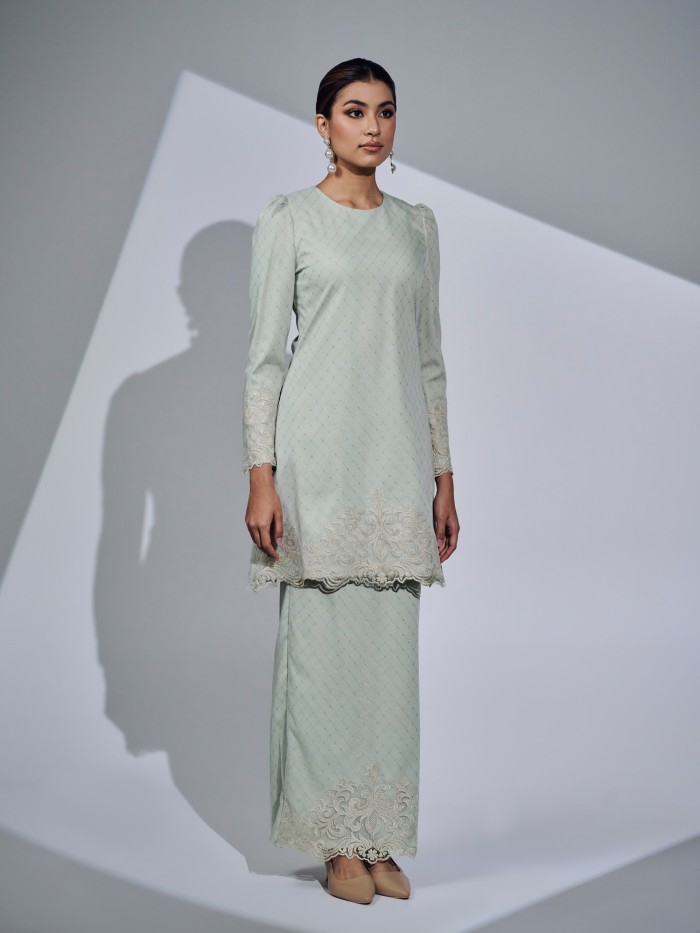 ESTIANA KURUNG 2.0 - DUSTY GREEN