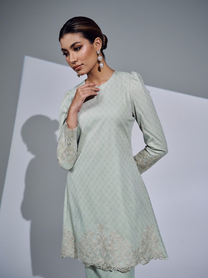 ESTIANA KURUNG 2.0 - DUSTY GREEN