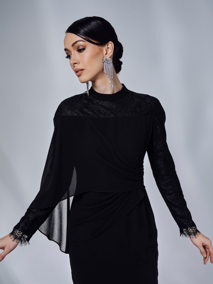 ARABELLE KURUNG - BLACK