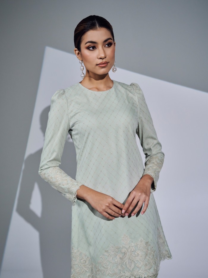 ESTIANA KURUNG 2.0 - DUSTY GREEN