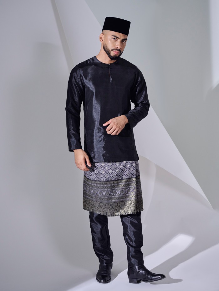 KAUFMAN BAJU MELAYU - BLACK