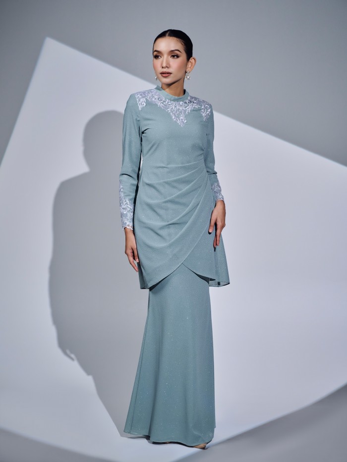 ESREETA KURUNG 2.0 - AQUA MINT