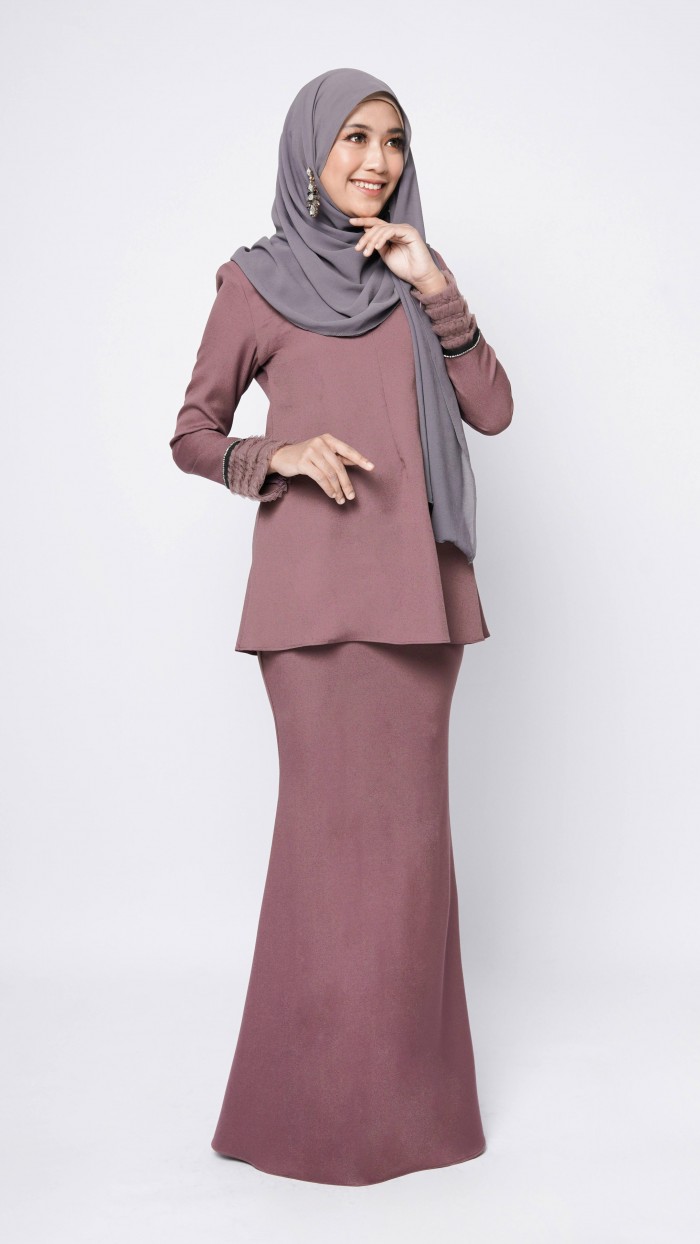 ALBINNA KURUNG -DARK MAUVE