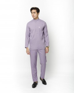 HERMOS BAJU MELAYU - LAVENDER PURPLE