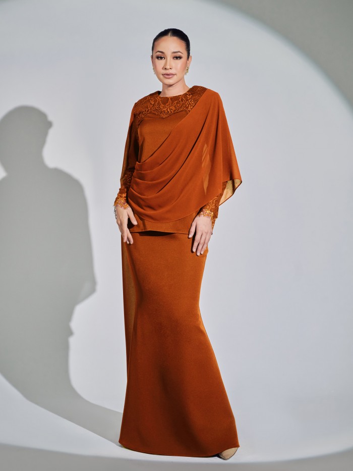 GRACIA KURUNG - BURNT ORANGE