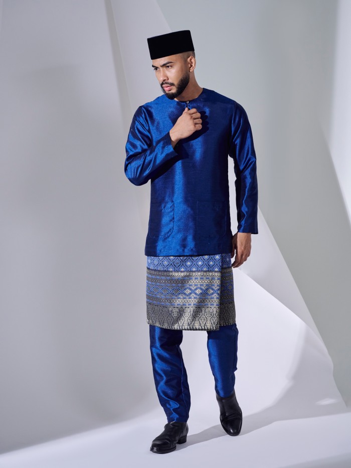 KAUFMAN BAJU MELAYU - ROYALE BLUE