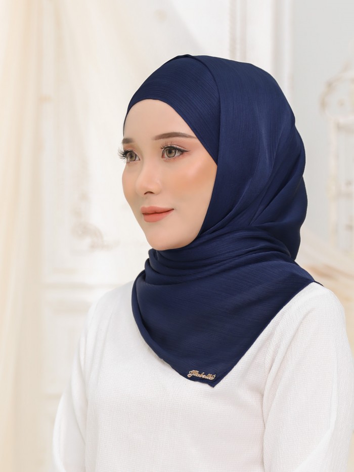 TIFFANY SHAWL - NAVY BLUE