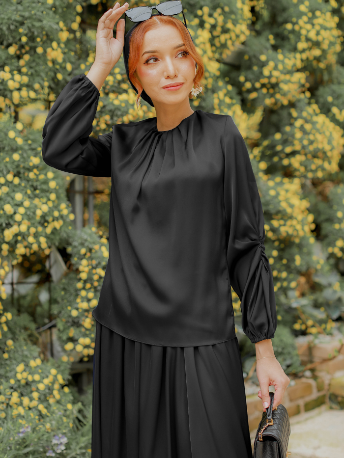 EVELYN DRESS - BLACK
