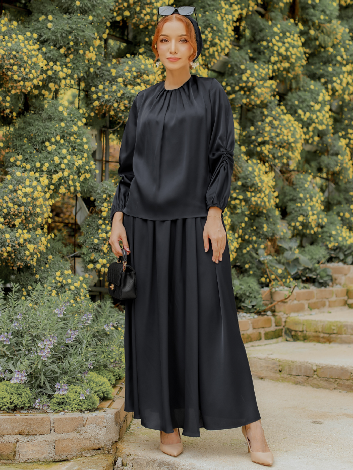 EVELYN DRESS - BLACK