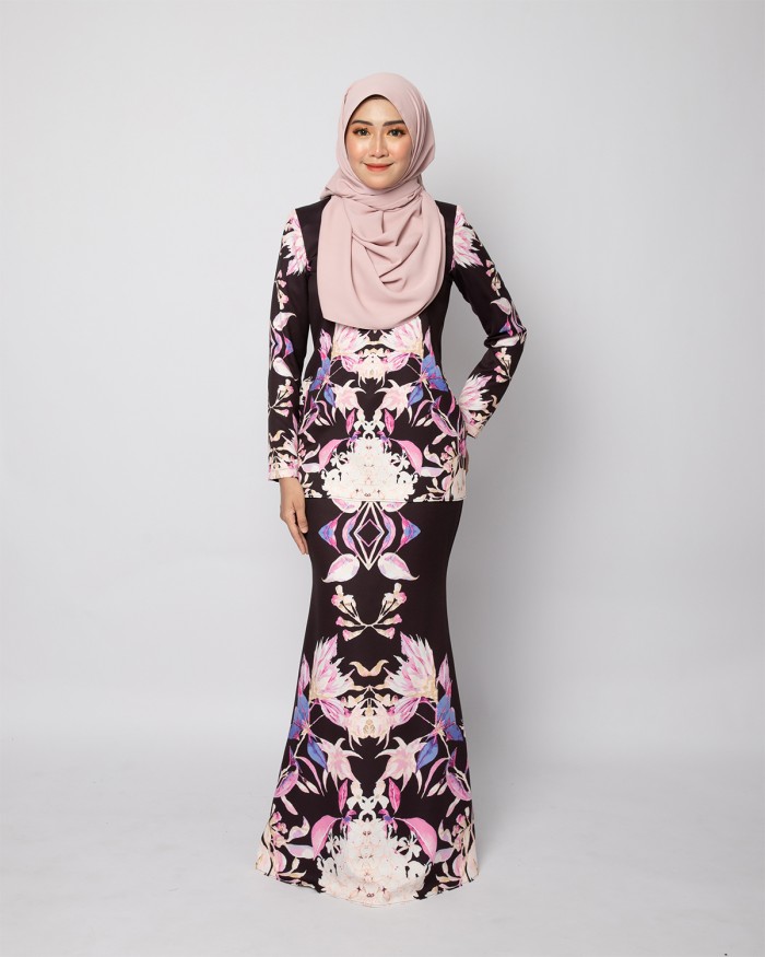 FIEKAA KURUNG - BLACK