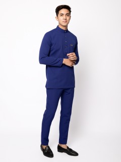 J.ARMANI BAJU MELAYU 1.0 - INDIGO BLUE