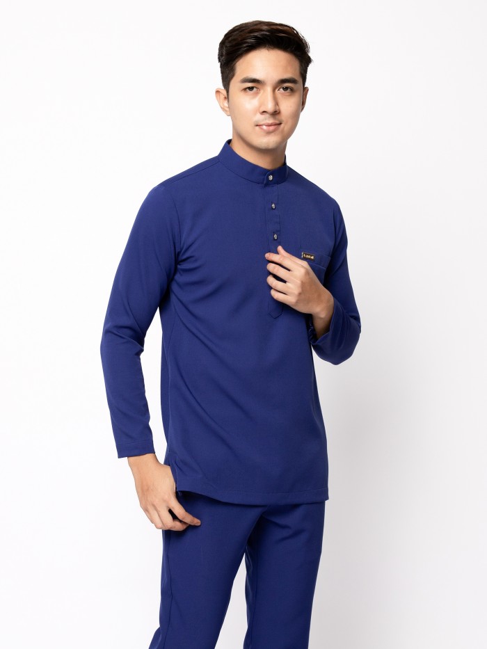 J.ARMANI BAJU MELAYU 1.0 - INDIGO BLUE