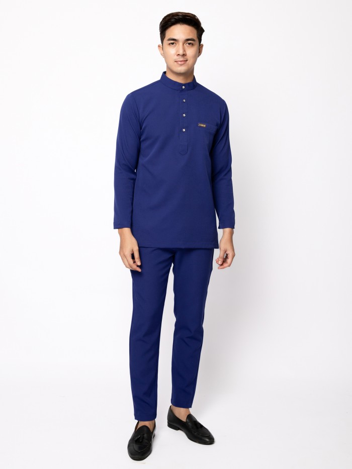 J.ARMANI BAJU MELAYU 1.0 - INDIGO BLUE