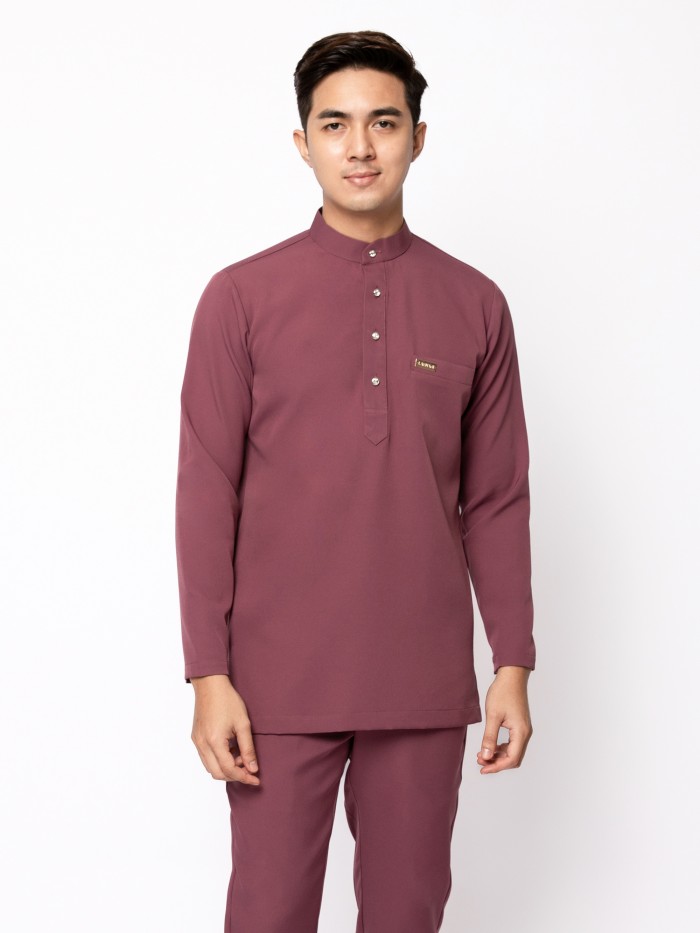 J.ARMANI BAJU MELAYU 1.0 - DUSKY MAUVE