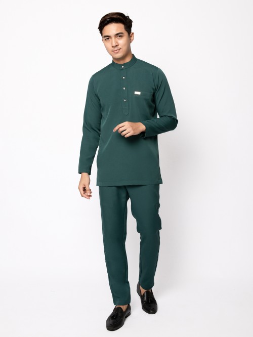 J.ARMANI BAJU MELAYU 1.0 - ANTIQUE GREEN