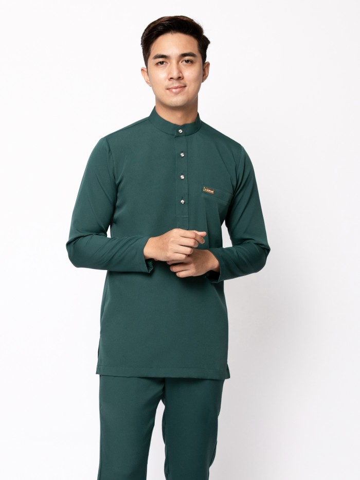 J.ARMANI BAJU MELAYU 1.0 - ANTIQUE GREEN