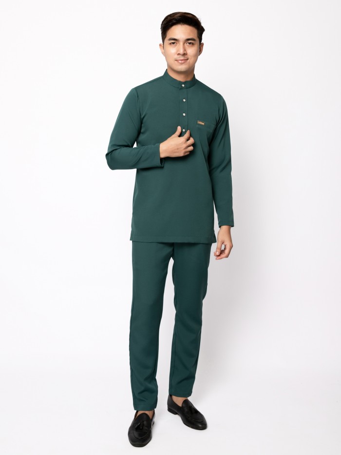 J.ARMANI BAJU MELAYU 1.0 - ANTIQUE GREEN