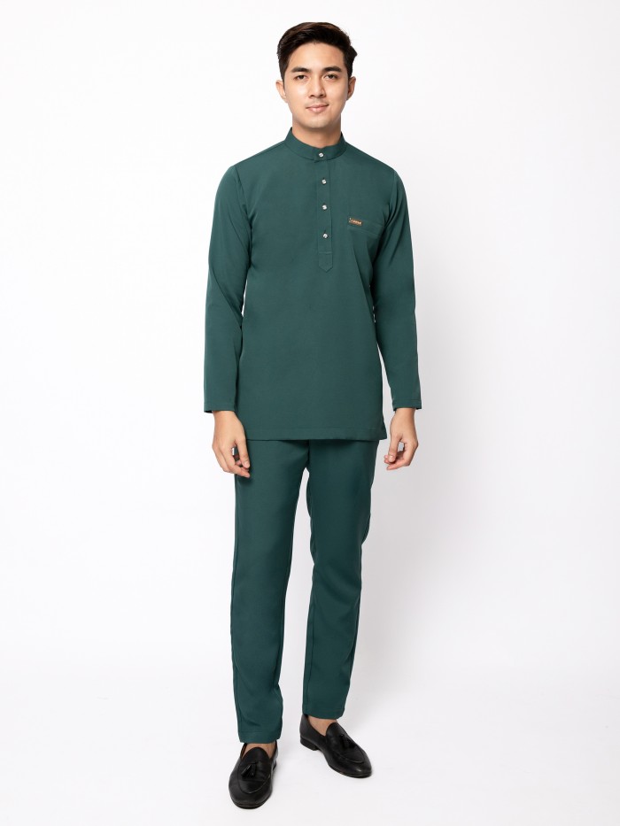 J.ARMANI BAJU MELAYU 1.0 - ANTIQUE GREEN