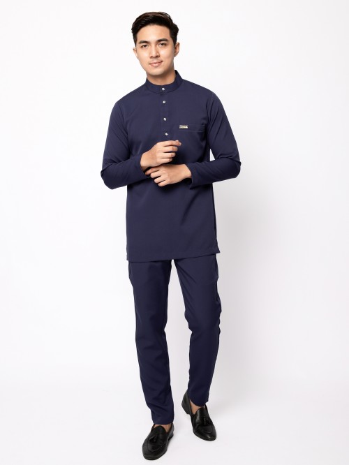 J.ARMANI BAJU MELAYU 1.0 - DEEP NAVY