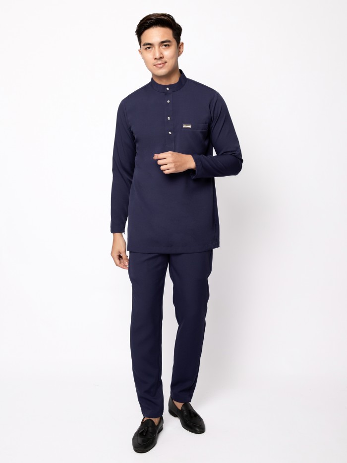 J.ARMANI BAJU MELAYU 1.0 - DEEP NAVY