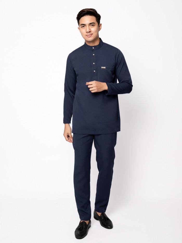 J.ARMANI BAJU MELAYU 1.0 - DARK NAVY