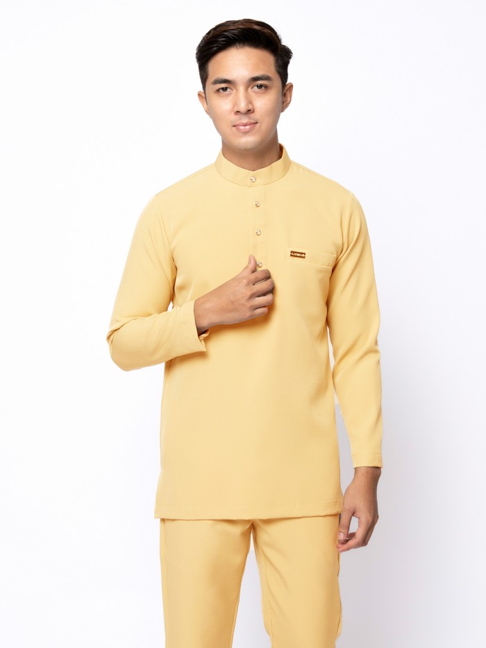 J.ARMANI BAJU MELAYU 1.0 - YELLOW MELLOW