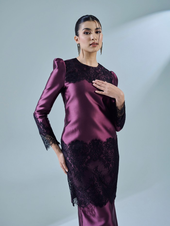 ESTER KURUNG - DARK PURPLE
