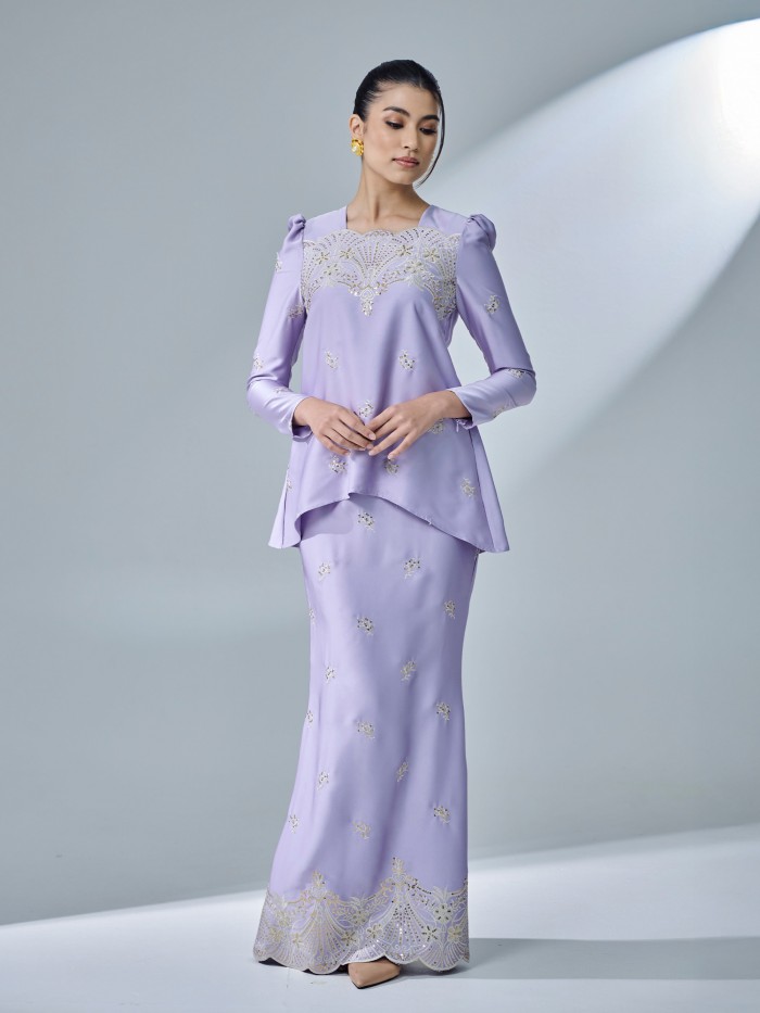 QISYARA KURUNG - LILAC PURPLE