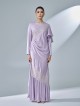 KASTIYA DRESS - PASTEL LILAC