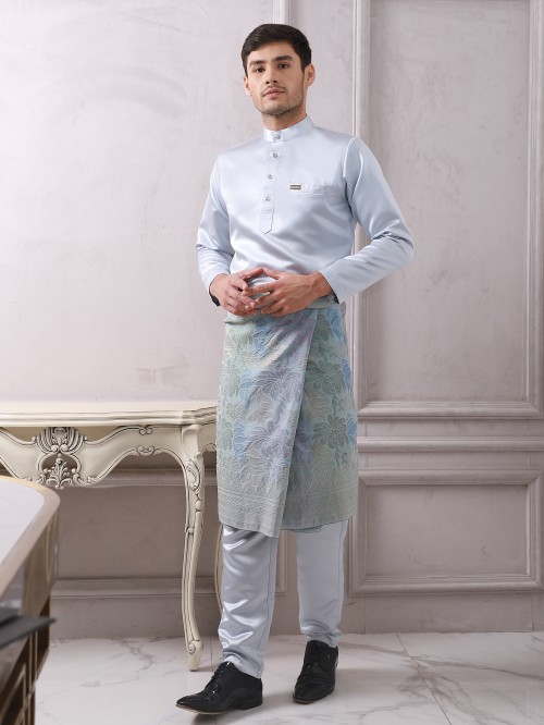 KHALIF BAJU MELAYU - BABY BLUE