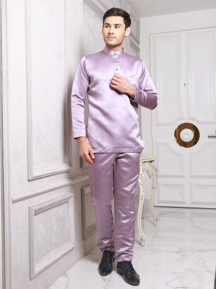 KHALIF BAJU MELAYU - DUSTY PURPLE