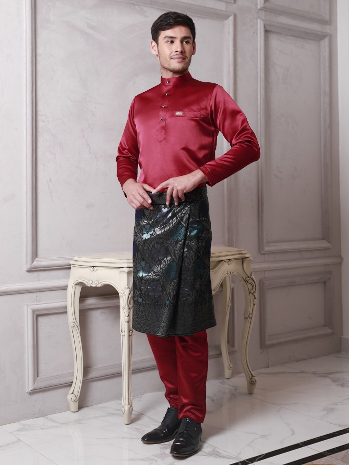 KHALIF BAJU MELAYU - MAROON