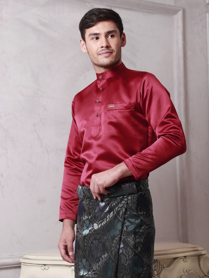 KHALIF BAJU MELAYU - MAROON
