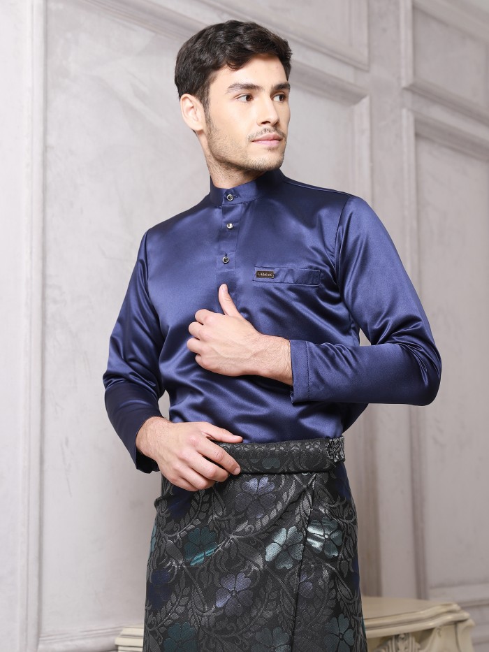 KHALIF BAJU MELAYU - NAVY