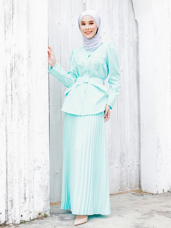 MIRANA DRESS - AQUA MINT