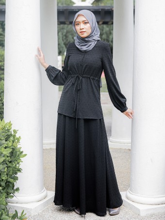 NYDIA DRESS - BLACK