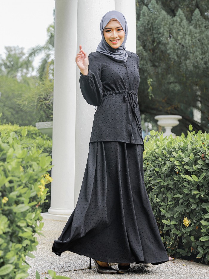 NYDIA DRESS - BLACK