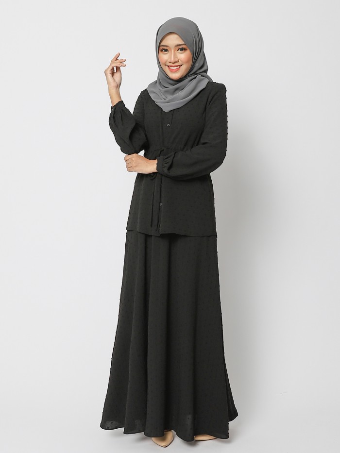 NYDIA DRESS - BLACK