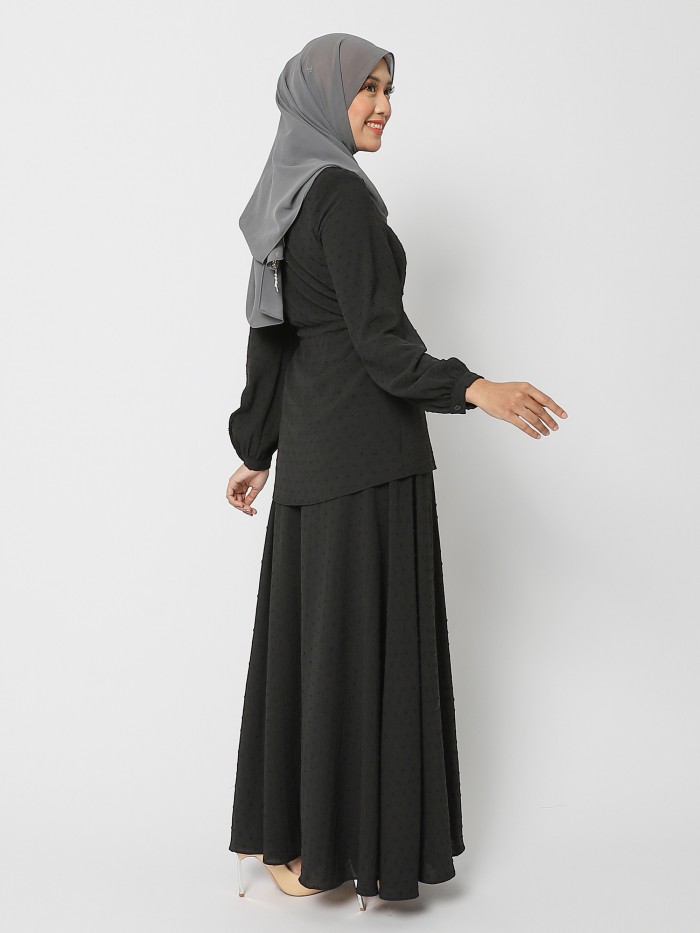 NYDIA DRESS - BLACK