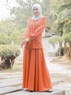 NYDIA DRESS - ORANGE