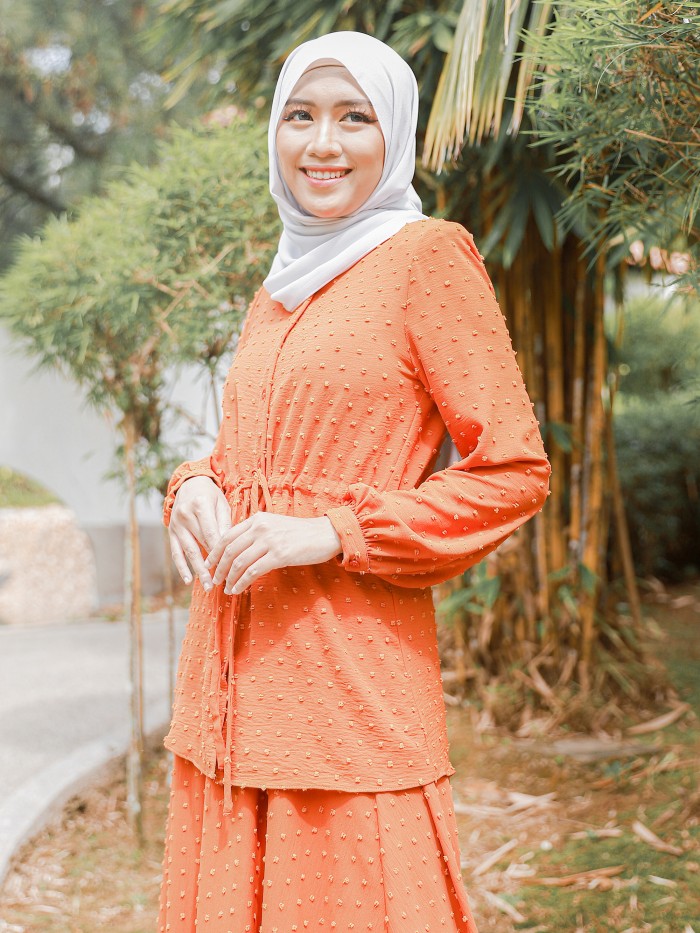 NYDIA DRESS - ORANGE