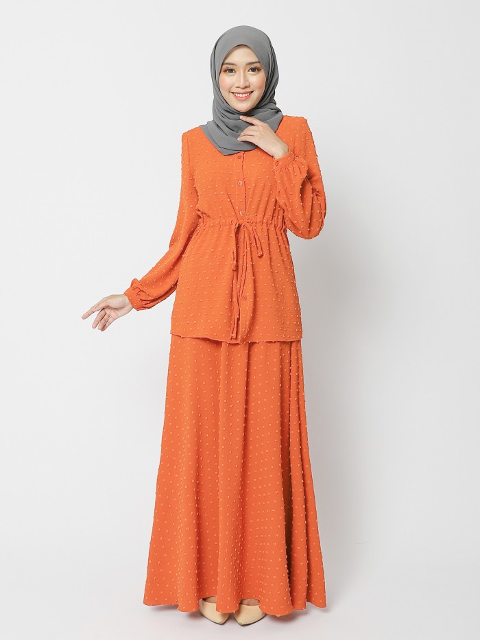 NYDIA DRESS - ORANGE