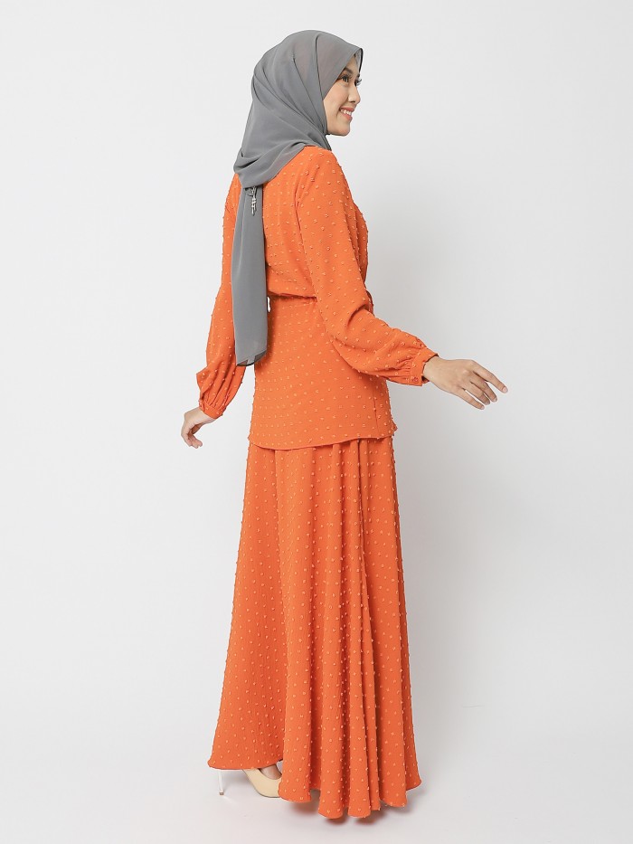 NYDIA DRESS - ORANGE