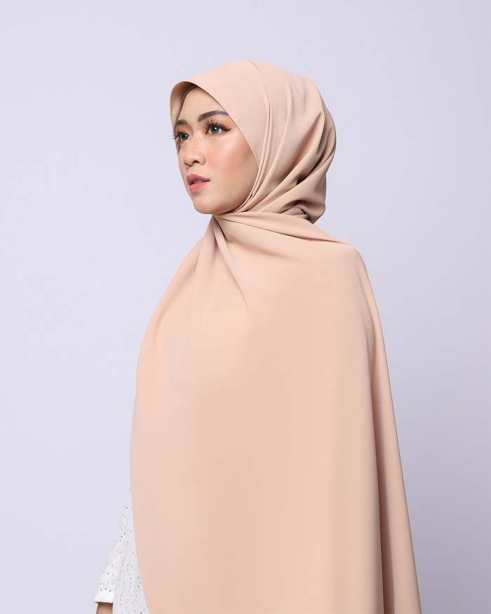 LABELLE SHAWL - BEIGE BROWN