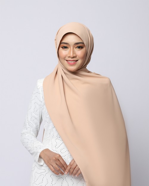 LABELLE SHAWL - BEIGE BROWN