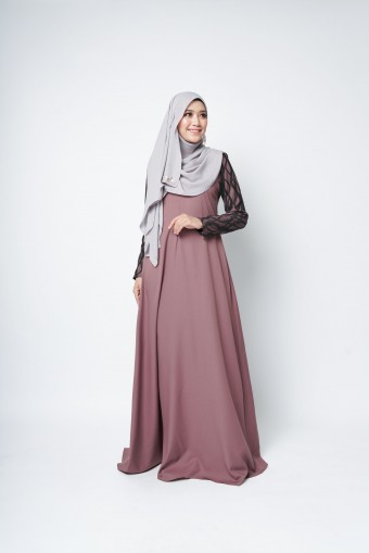 AMEERA JUBAH - DARK MAUVE