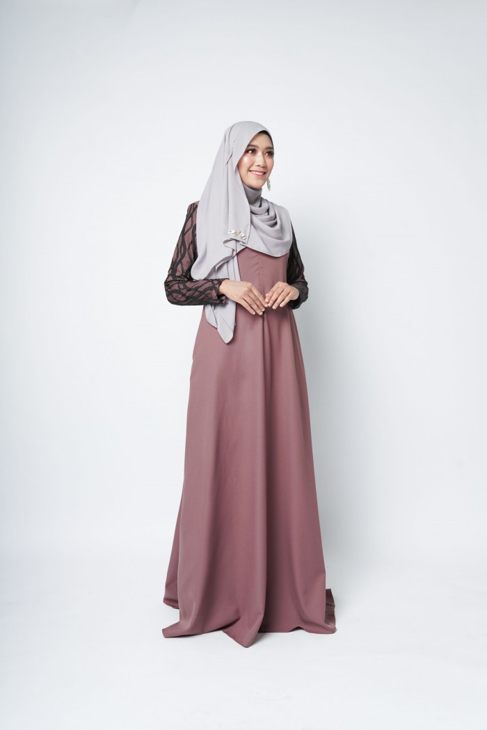 AMEERA JUBAH - DARK MAUVE