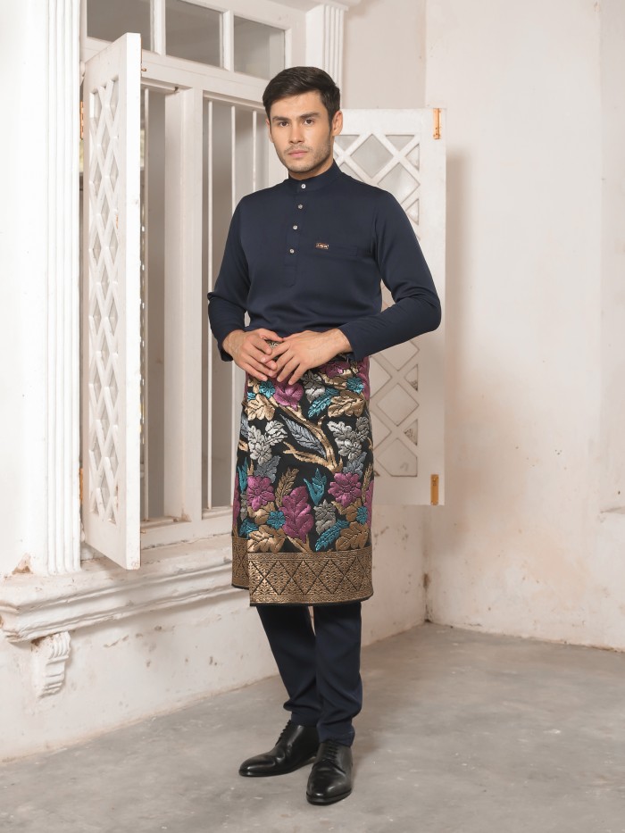 J.ARMANI BAJU MELAYU 2.0 - DARK NAVY