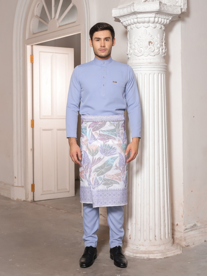 J.ARMANI BAJU MELAYU 2.0 - DUSTY BLUE