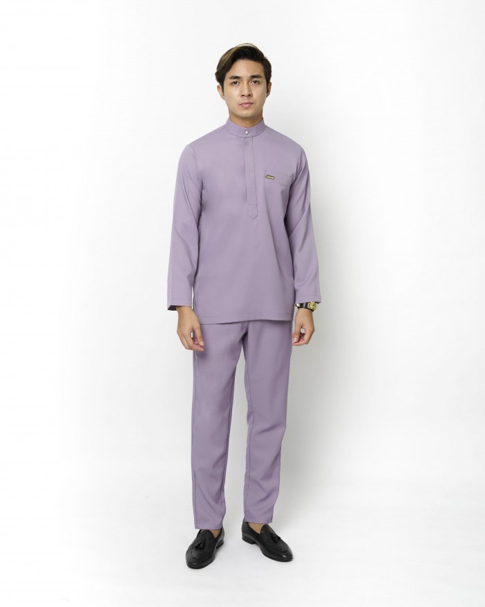 HERMOS BAJU MELAYU - LAVENDER PURPLE